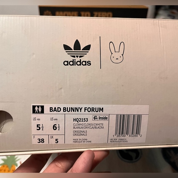 Adidas Bad Bunny Forum 5.5M - Picture 5 of 7
